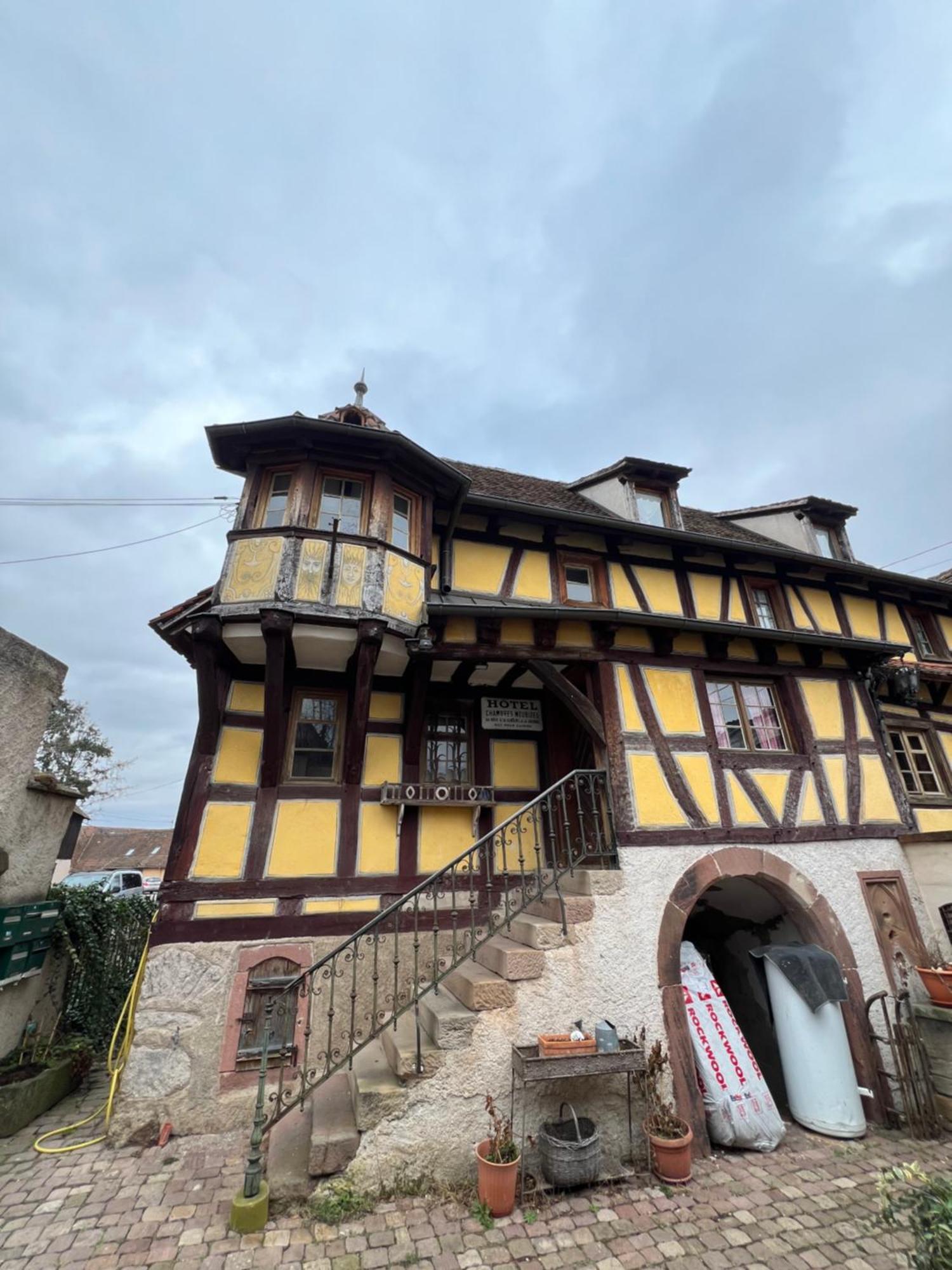 Gite Du Brocanteur Scherwiller Esterno foto